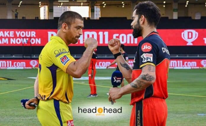 CSK vs RCB Head to Head Match IPL