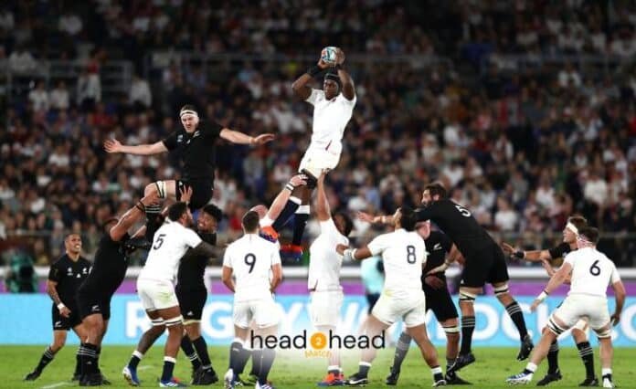 England vs New Zealand Rugby Head To Head