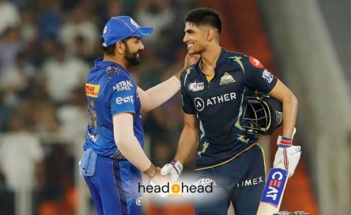 GT vs MI Head To Head IPL Records Stats