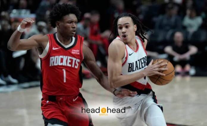 Houston Rockets vs Portland Trail Blazers Head To Head NBA Records & Stats