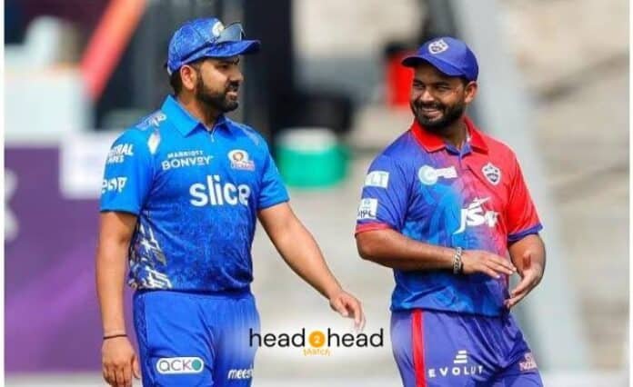 MI vs DC Head To Head IPL Records & Stats (Total Matches, MI Wins, DC Wins, Player Records)