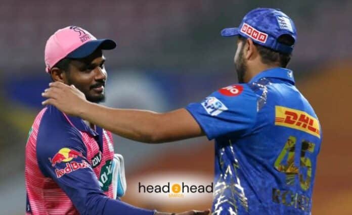 MI vs RR Head To Head IPL Records & Stats (Total Matches, MI Wins, RR Wins, Player Records)