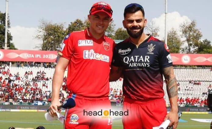 RCB vs PBKS Head To Head IPL Records & Stats