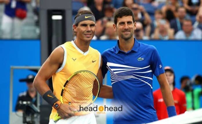 Rafael Nadal vs Novak Djokovic Head To Head Records & Stats