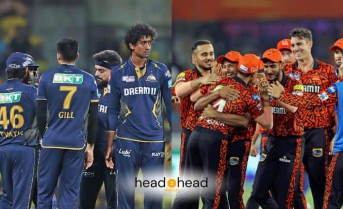 SRH vs GT Head To Head IPL Records & Stats (Total Matches, SRH Wins, GT Wins, Player Records)