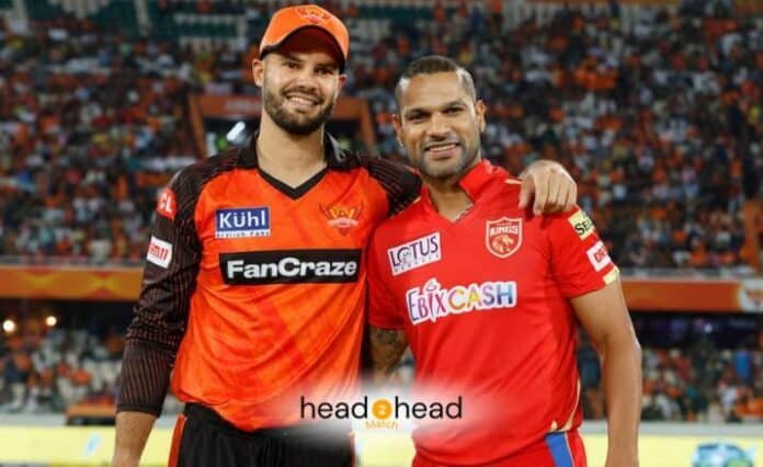 SRH vs PBKS Head To Head IPL Records & Stats (Total Matches, SRH Wins, PBKS Wins, Player Records)