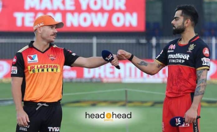 SRH vs RCB Head To Head IPL Records & Stats (Total Matches, SRH Wins, RCB Wins, Player Records)