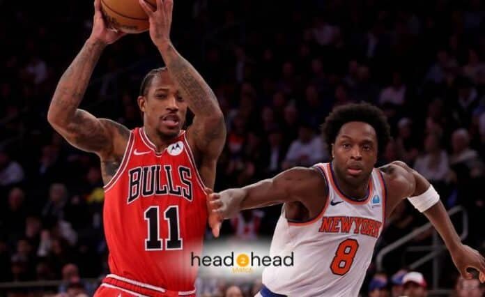 Chicago Bulls vs New York Knicks Head To Head NBA Records & Stats