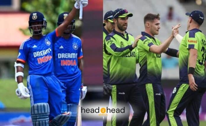 India vs Ireland Head To Head T20 Records & Stats (Total Matches, IND Won, IRE Won)