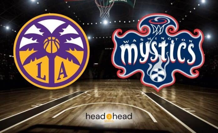 Los Angeles Sparks vs Washington Mystics Head To Head WNBA Records & Stats