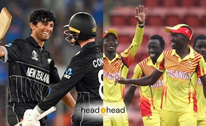 New Zealand vs Uganda Head To Head T20 Records & Stats (Total Matches, NZ Won, UGA Won)