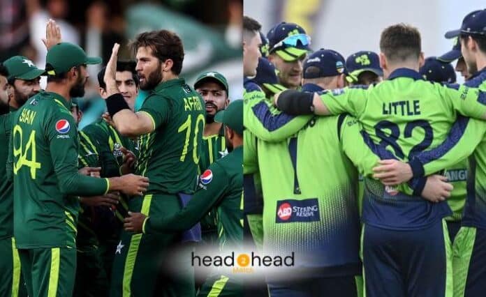 Pakistan vs Ireland Head To Head T20 Records & Stats (Total Matches, PAK Won, IRE Won)