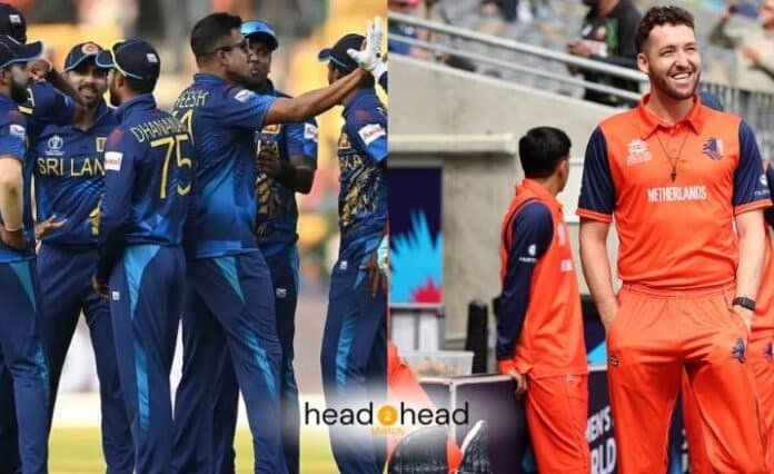 Sri Lanka vs Netherlands Head To Head T20 Records & Stats (Total Matches, SL Won, NED Won)