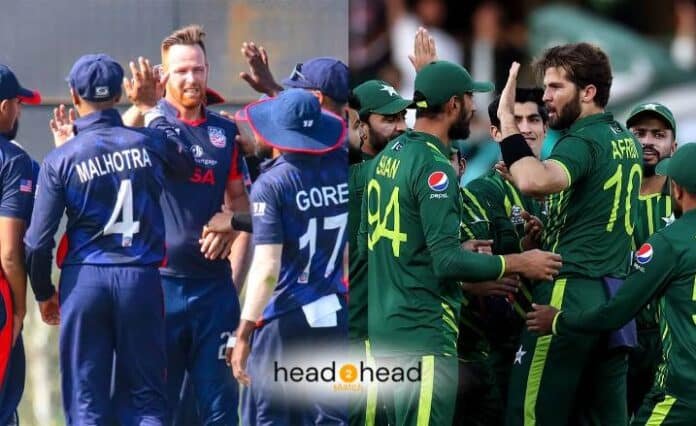 United States vs Pakistan Head To Head T20 Records & Stats (Total Matches, US Won, PAK Won)