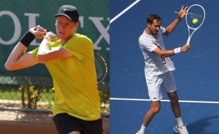 Jannik Sinner vs Daniil Medvedev Head To Head Records & Stats