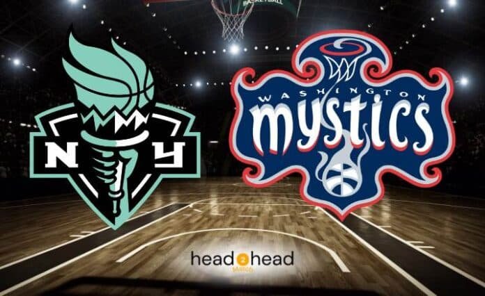 New York Liberty vs Washington Mystics Head To Head WNBA Records & Stats