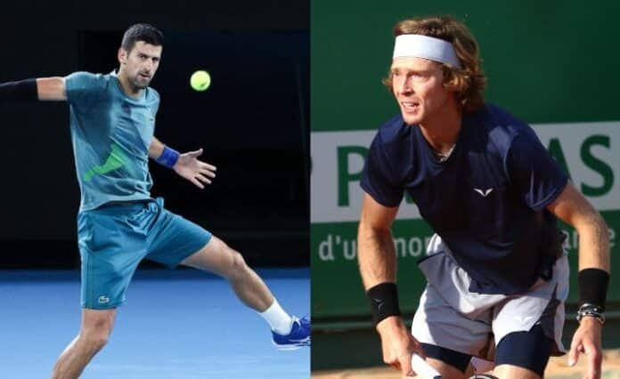 Novak Djokovic vs Andrey Rublev Head To Head Records & Stats