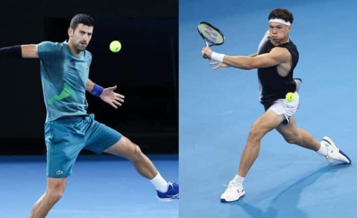 Novak Djokovic vs Ben Shelton Head To Head Records & Stats