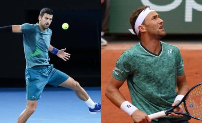 Novak Djokovic vs Casper Ruud Head To Head Records & Stats