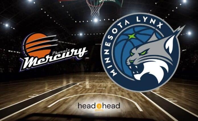 Phoenix Mercury vs Minnesota Lynx Head To Head WNBA Records & Stats