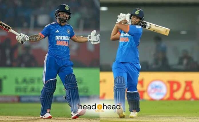 Rinku Singh vs Shivam Dube Head To Head T20, IPL, ODI Stats