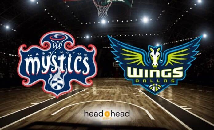 Washington Mystics vs Dallas Wings Head To Head WNBA Records & Stats