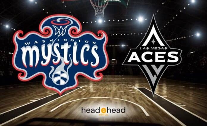 Washington Mystics vs Las Vegas Aces Head To Head WNBA Records & Stats