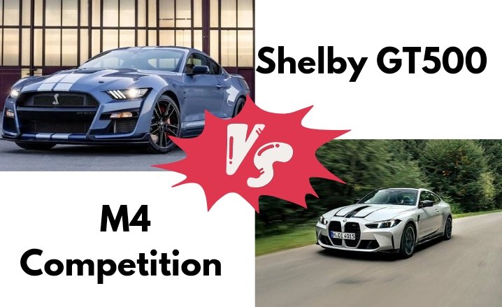 Shelby GT500 Head To Head vs BMW M4 Competition